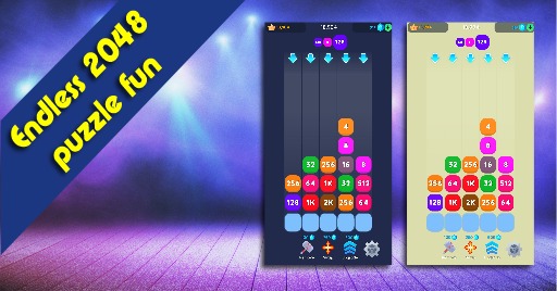 picture of 2048 Merge Match casual game