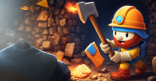 picture of Dig Dugger mining / fighting Game