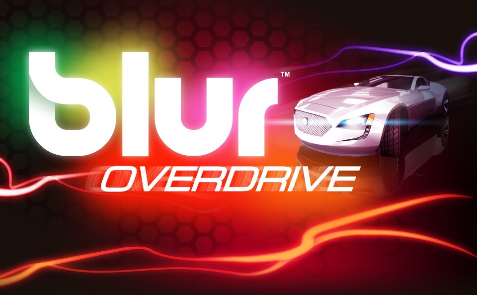 Experience Blur Overdrive, the stunningly chaotic powered- up racing game