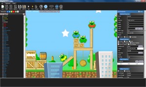 Booty5 HTML5 game maker screenshot