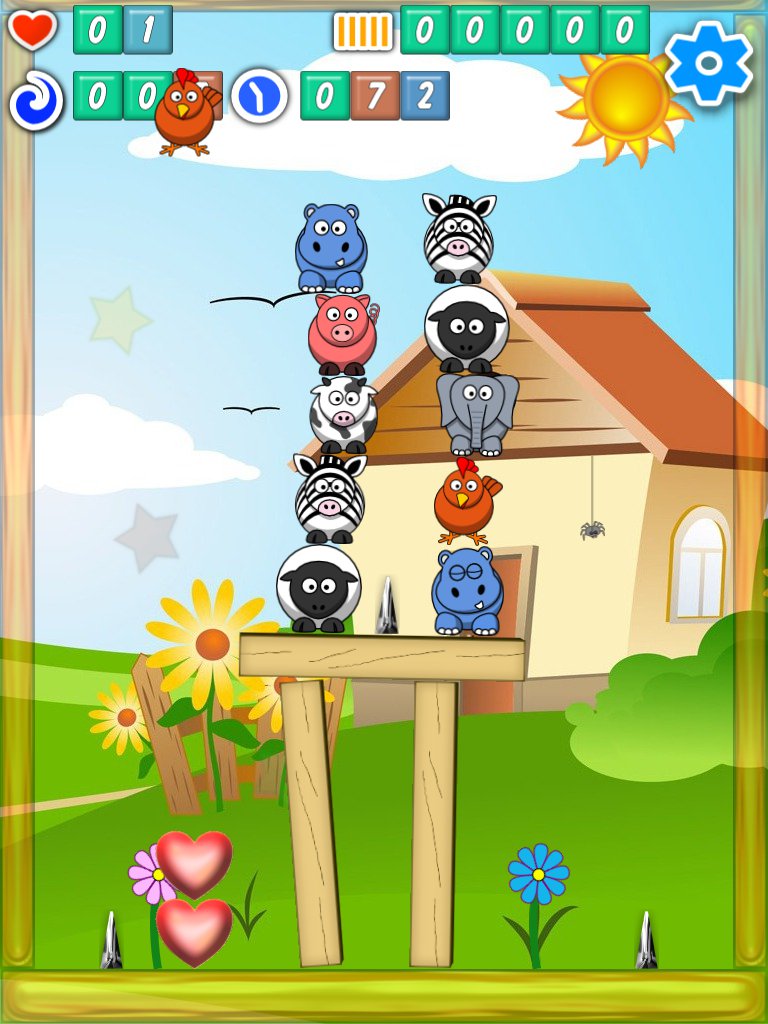 Shinanimals free casual Android and iOS game screen shot 1 Shinanimals free casual Android and iOS game screen shot 1
