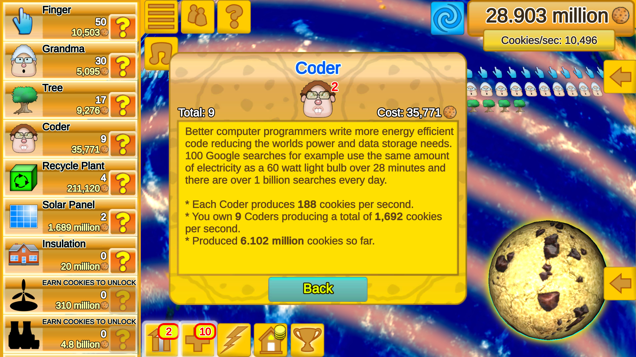 Smart Cookie Clicker Update Served Fresh To Your Game